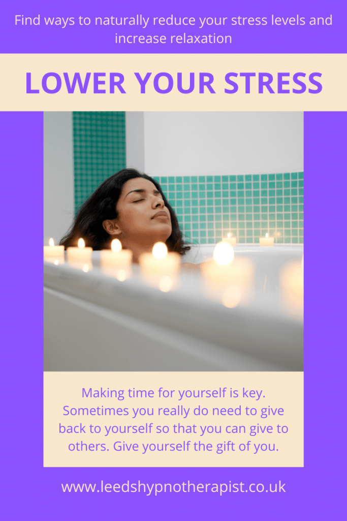 deep relaxation, hypnotherapy for stress