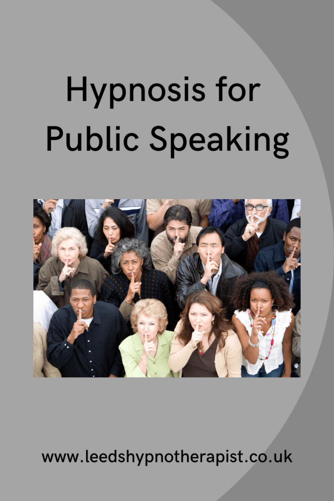 hypnosis, fear of public speaking